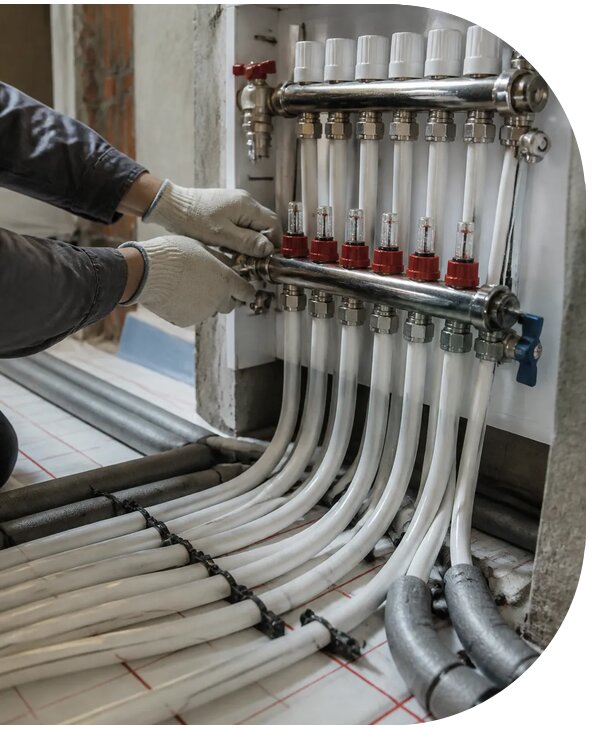 Монтаж труб отопления для дома и объектов в Вязниках под ключ